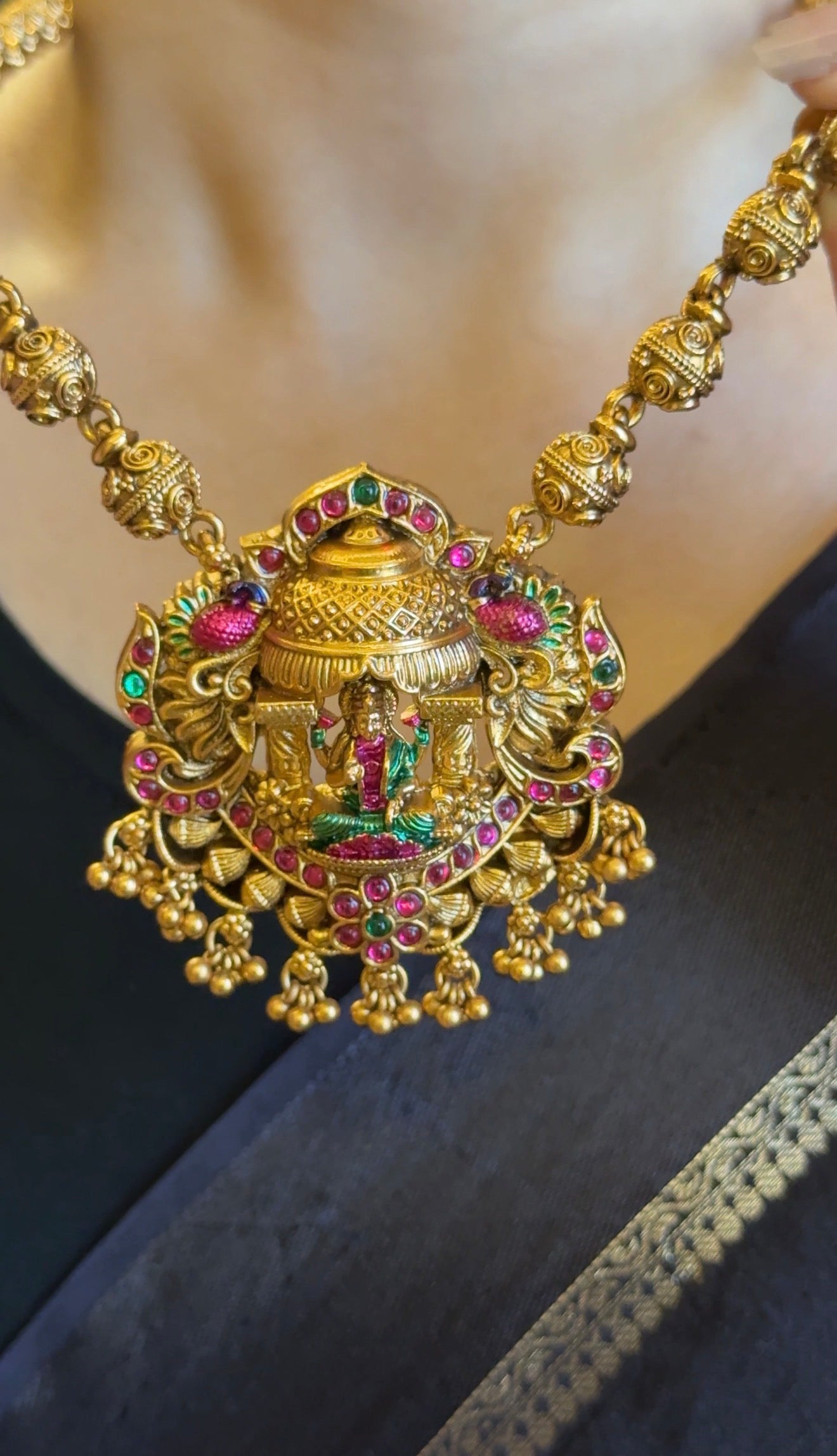 Goddess Haram with Jhumka