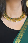 Coin Idol Necklace with Earrings