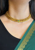 COIN NECKLACE WITH EARRINGS