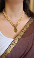 Pearl Idol Necklace with Earrings